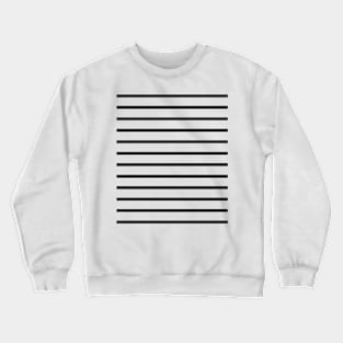 Black Stripes Crewneck Sweatshirt